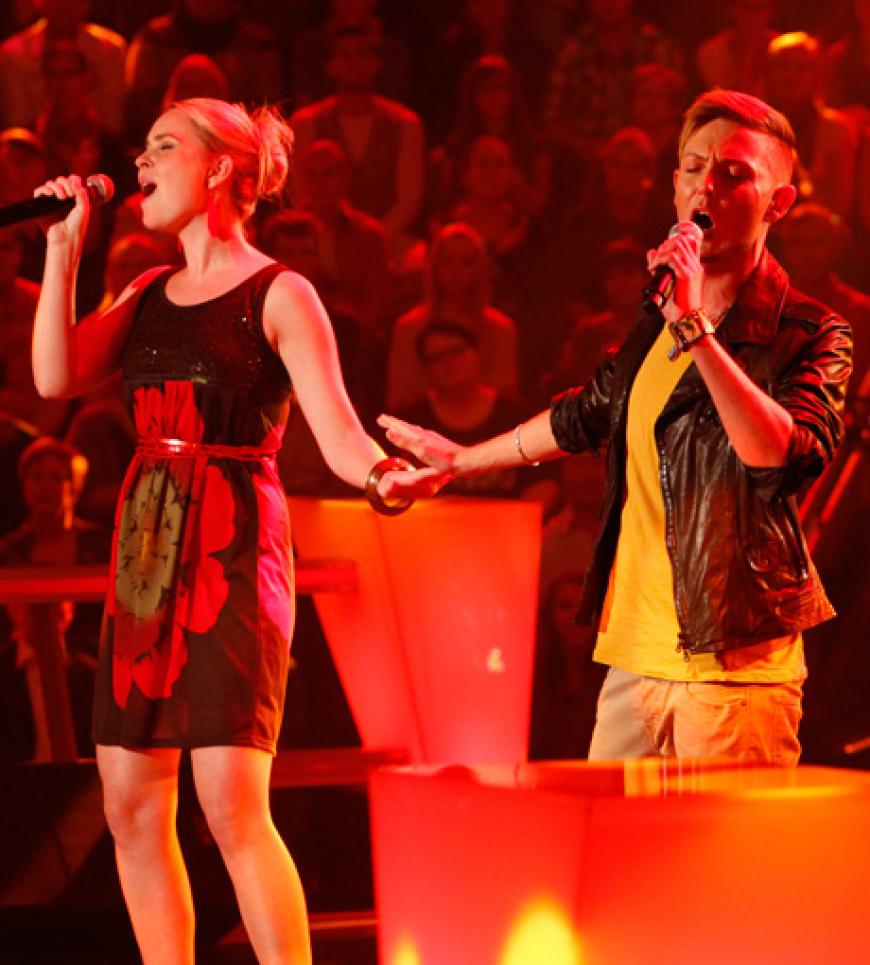 Mit seiner außergewöhnlichen Stimme zieht Marcel die Jury in den Bann und darf in die Live-Shows