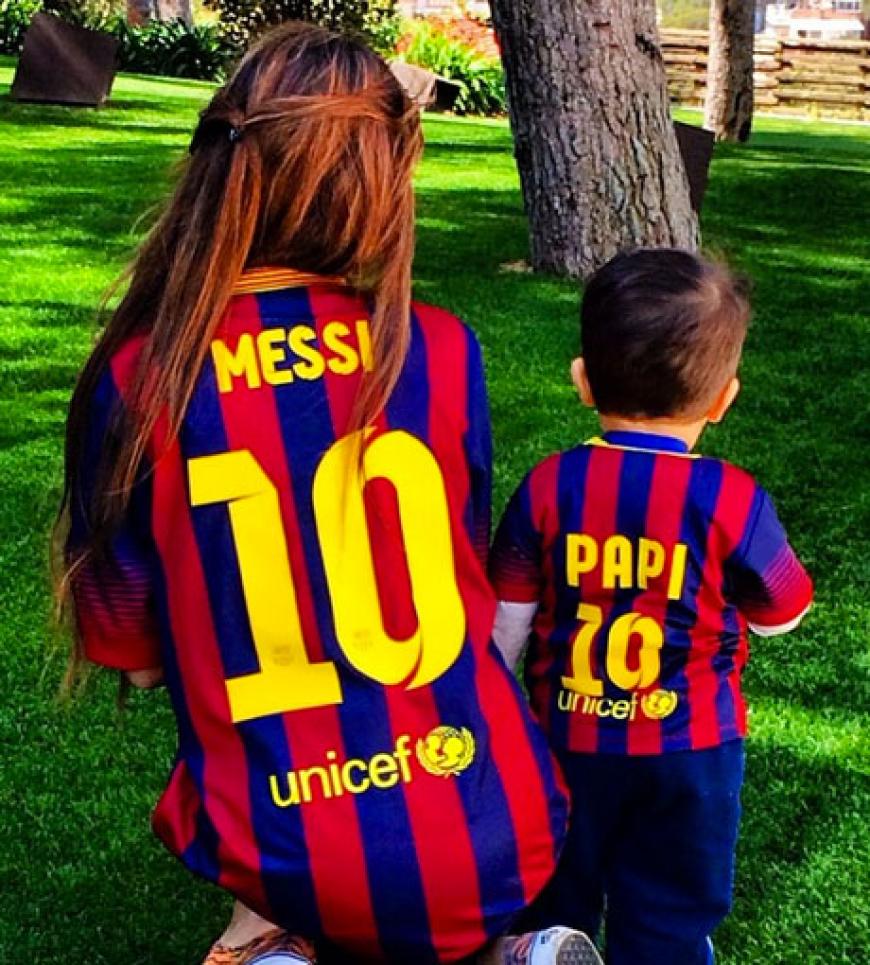Süß! Unterstützung von Antonella und Thiago. So sehen sie von vorne aus...