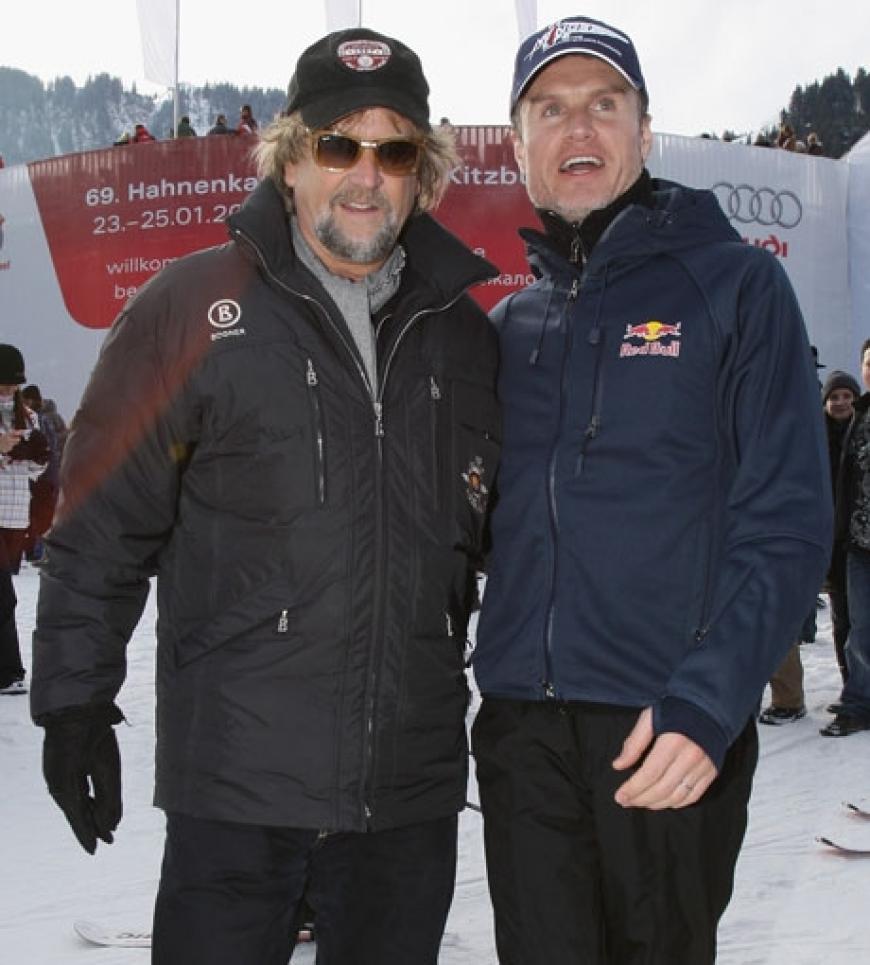 Martin Krug mit David Coulthard
