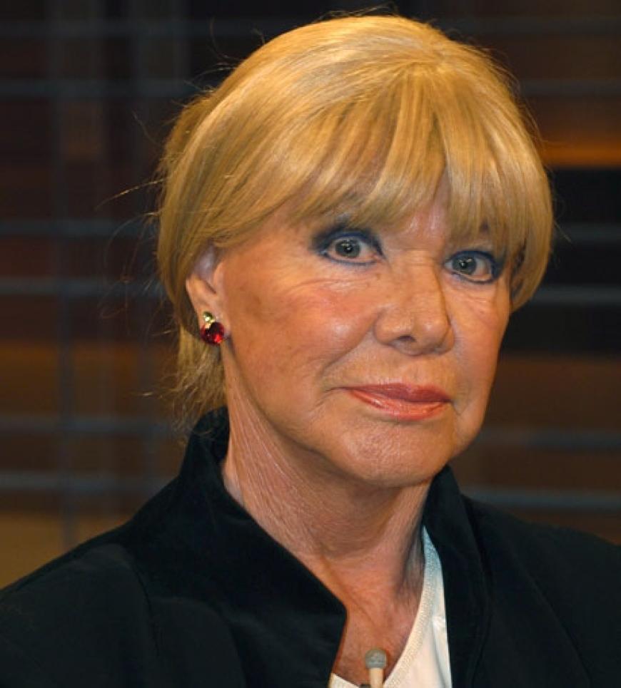 Die älteste Teilnehmerin 2009: Ingrid van Bergen (77) möchte den zahlreichen Zuschauern beweisen, dass sie es drauf hat.