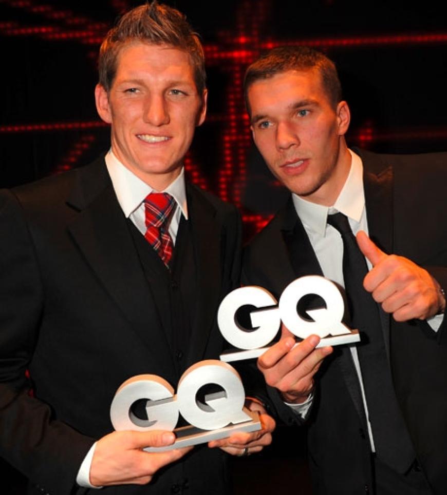 Bayern-Stars: Bastian Schweinsteiger und Lukas Podolski