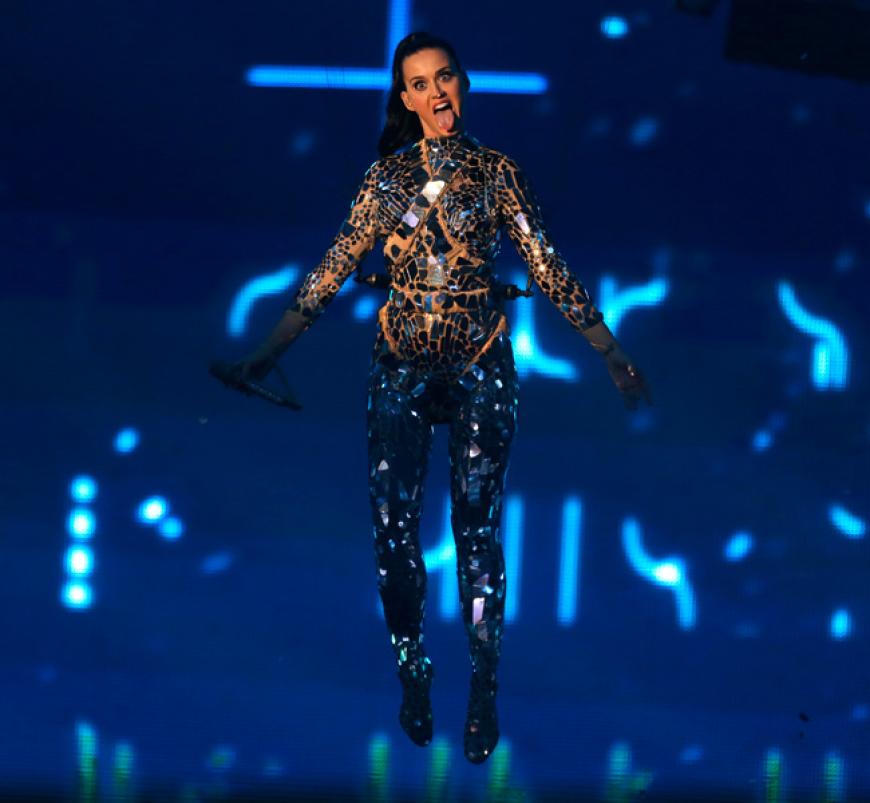 Katy Perry bei ihrem Auftritt