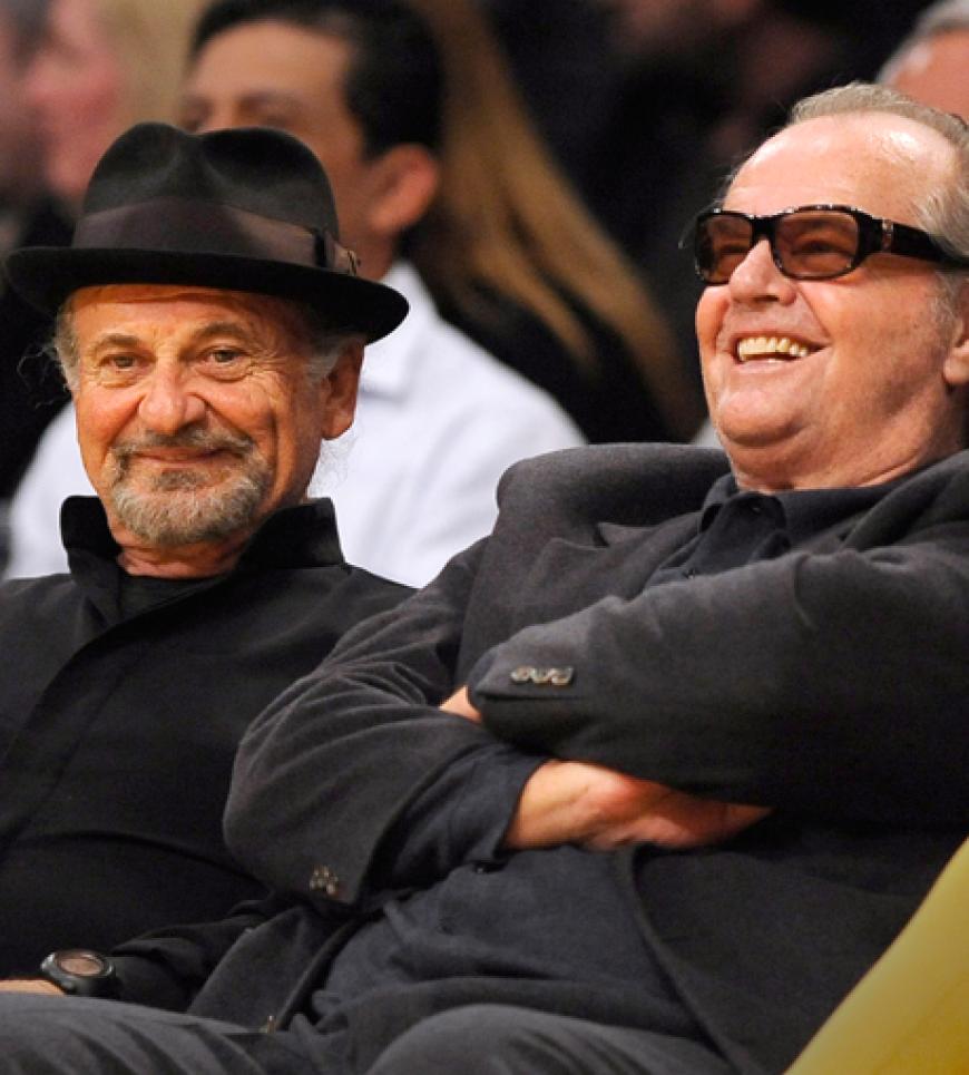 Zurücklehnen und Spaß haben: die beiden Schauspieler Joe Pesci und Jack Nicholson