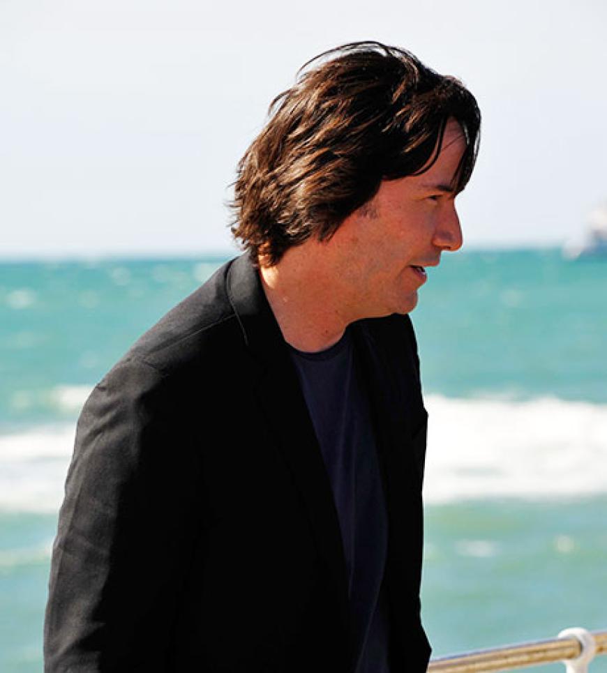Heute präsentierte er sich in Cannes mit deutlichem Doppelkinn und zotteligem Haar