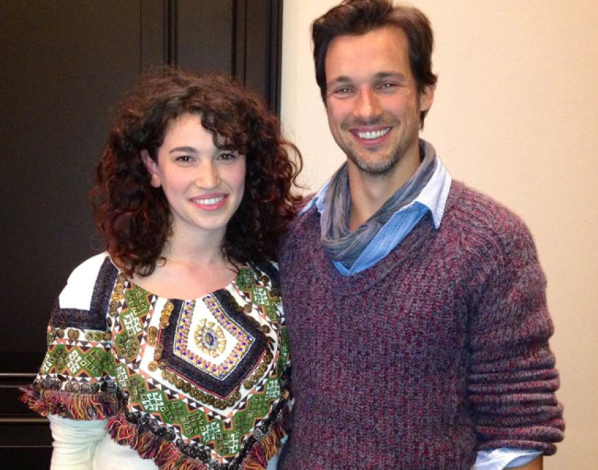 Haaaach: Auch Florian David Fitz traf Edith schon