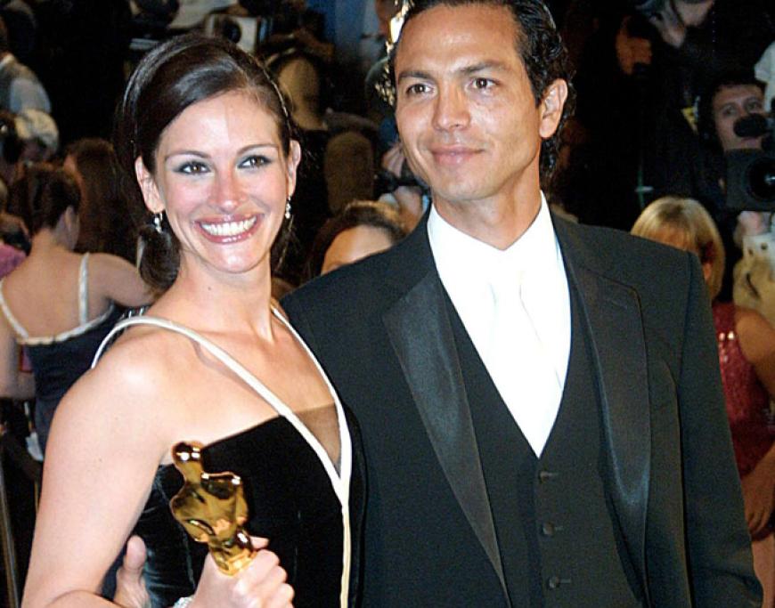 2001: Julia Roberts & Benjamin Bratt: Das Paar trennte sich nur vier Monate nach diesem Bild. âEinige Männer vertragen es nicht, plötzlich im Schatten ihrer Frauen zu stehen