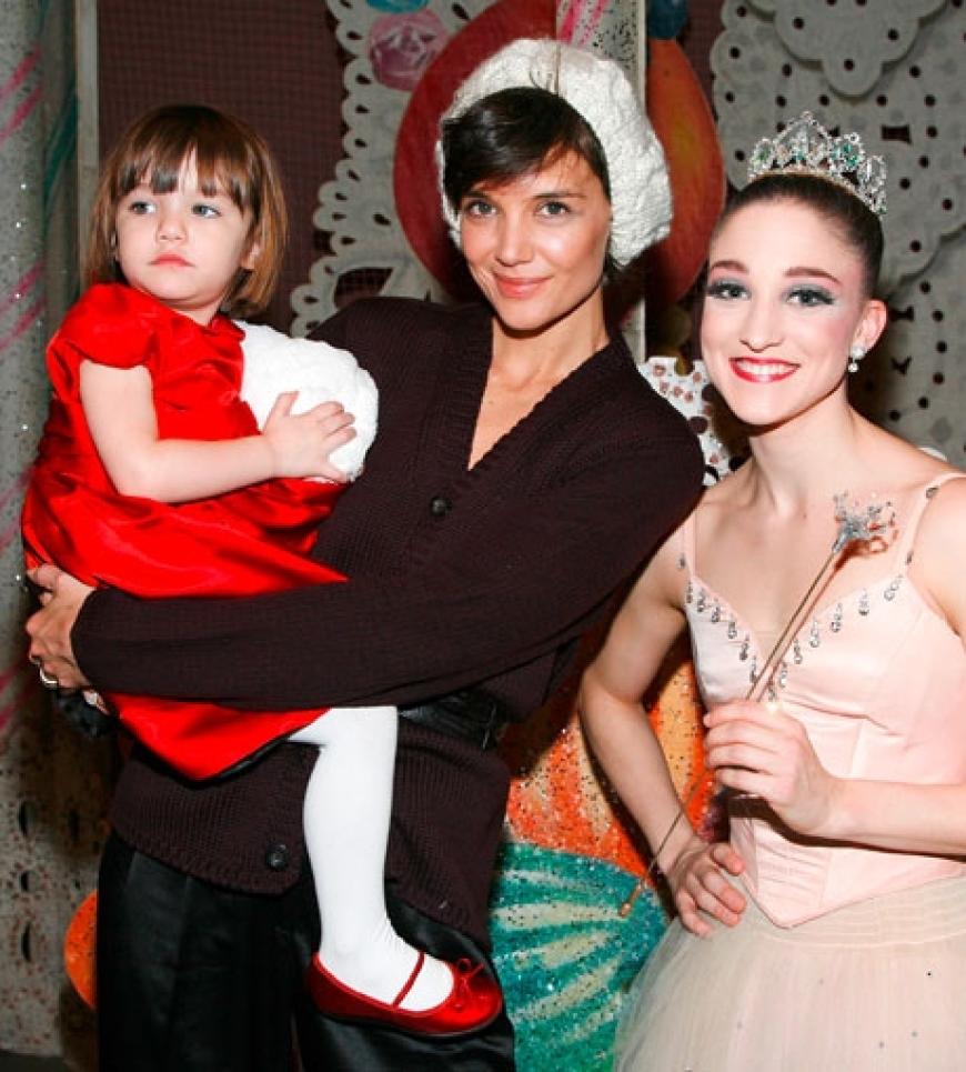 Suri Cruise, Katie Holmes und eine Ballerina aus