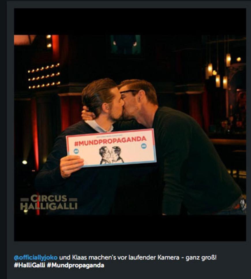 GQ gefiel die Aktion von Joko und Klaas natürlich sehr