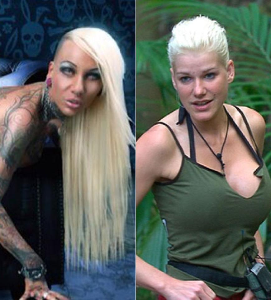 Erotik-Star Kitty Core und Dschungel-Queen Melanie Müller: Beide eint der gleiche Schriftzug auf dem Hintern Erotik-Star Kitty Core und Dschungel-Queen Melanie Müller: Beide eint der gleiche Schriftzug auf dem Hintern