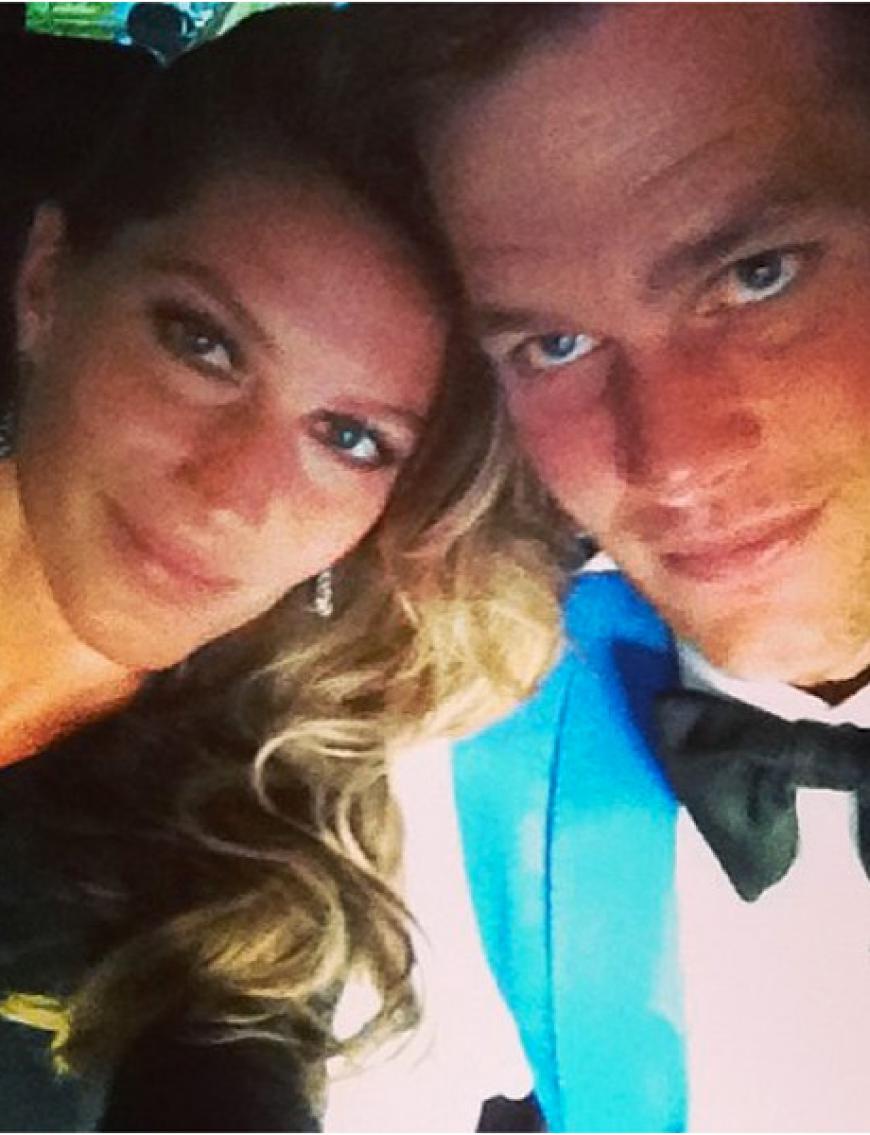 Model Gisele Bundchen postete einen Schnappschuss von sich und Ehemann Tom Brady während der Gala