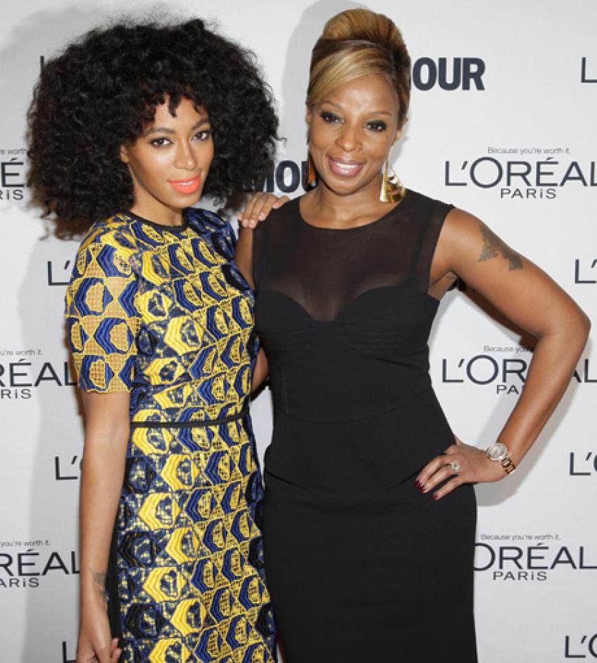 Solange Knowles und Mary J. Blidge