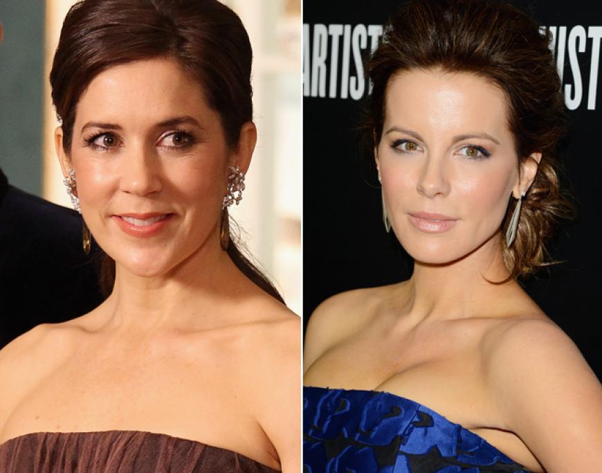 Prinzessin Mary von Dänemark und Kate Beckinsale