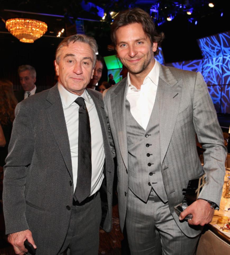 Grau in Grau: Bradley Cooper und Robert De Niro