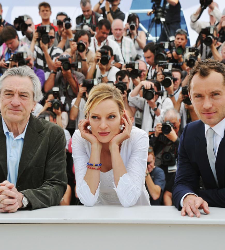 Robert De Niro, Uma Thurman und Jude Law sitzen alle in der diesjährigen Jury der Filmfestspiele