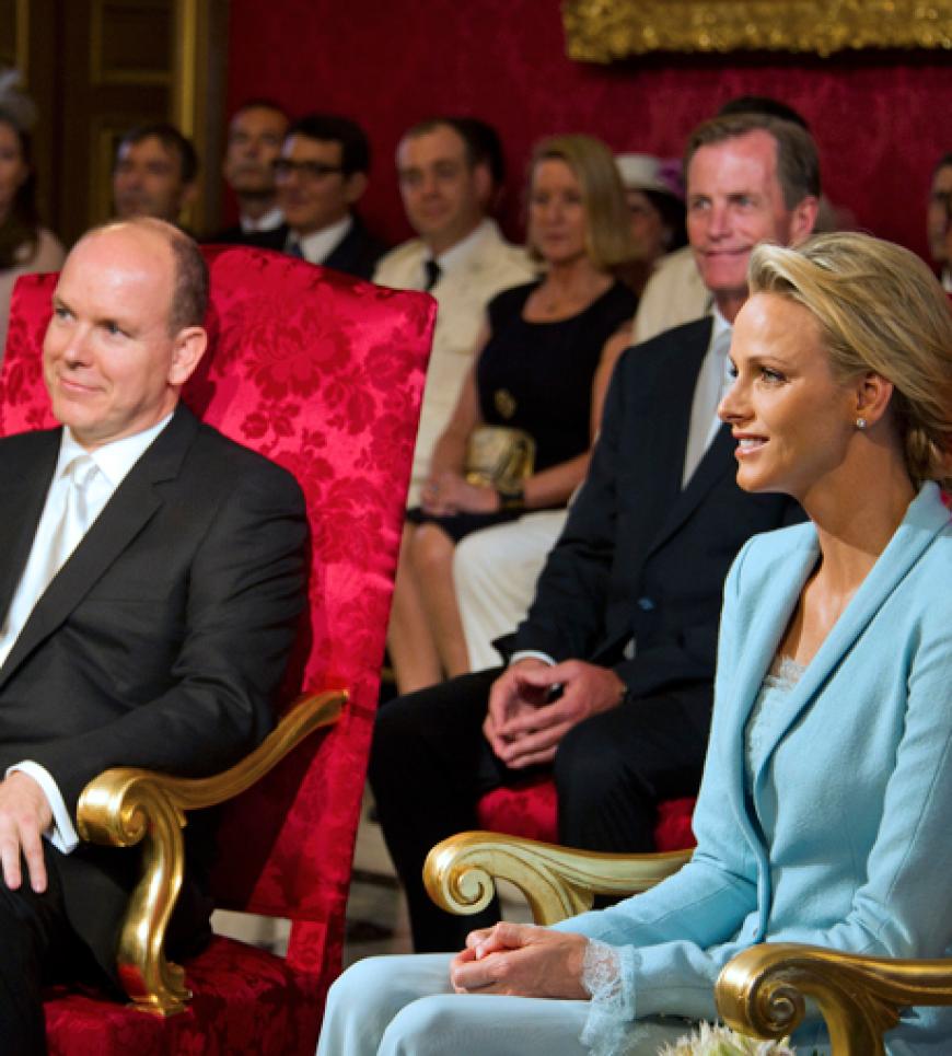 Fürst Albert von Monaco und Charlene Wittstock sagen Ja