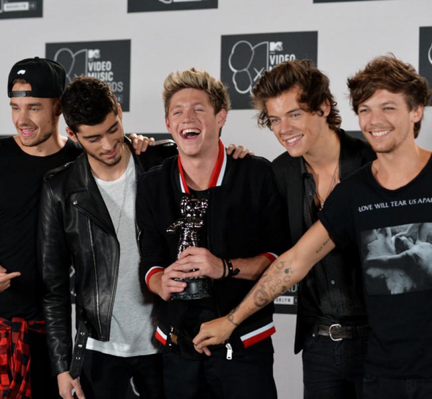 Die Pop-Sensation des Jahres sind die Jungs von One Direction. Auch sie durften einen der begehrten