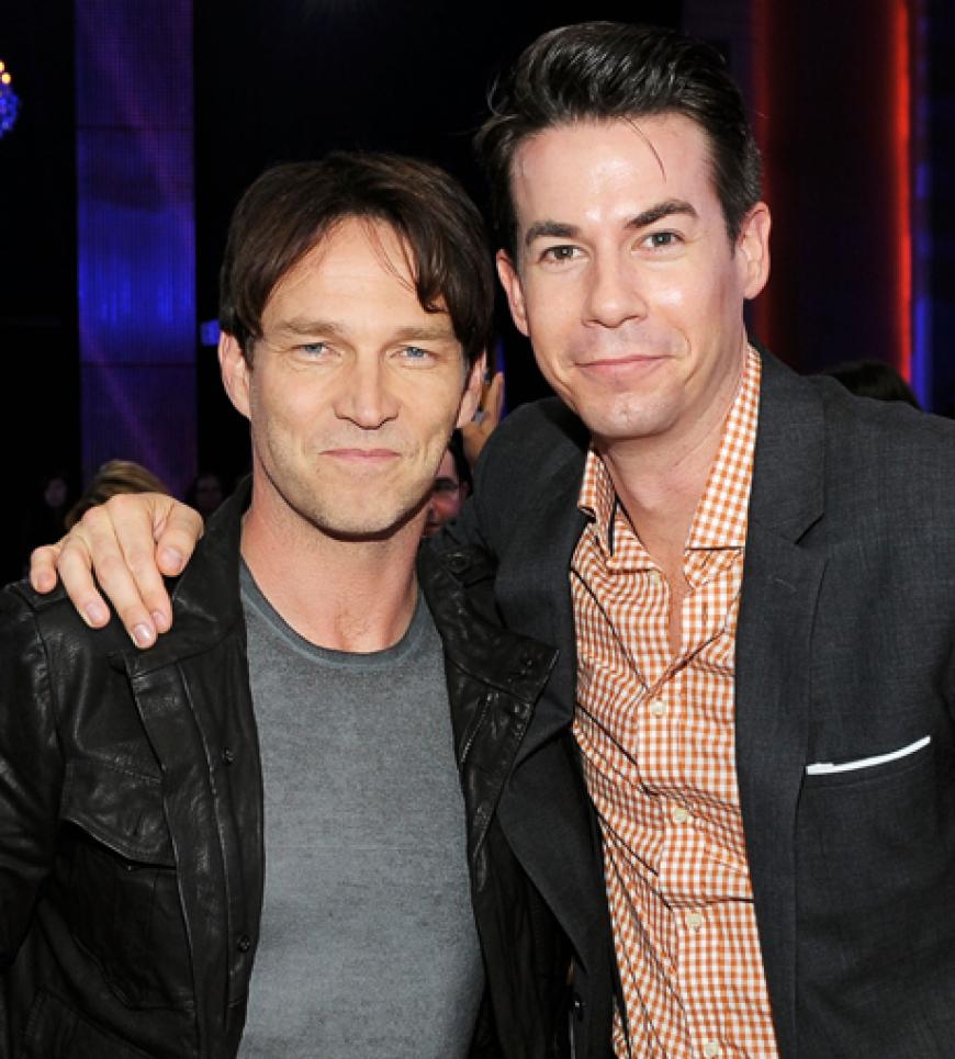 Feierten ebenfalls mit: Schauspieler Stephen Moyer und Jerry Trainor