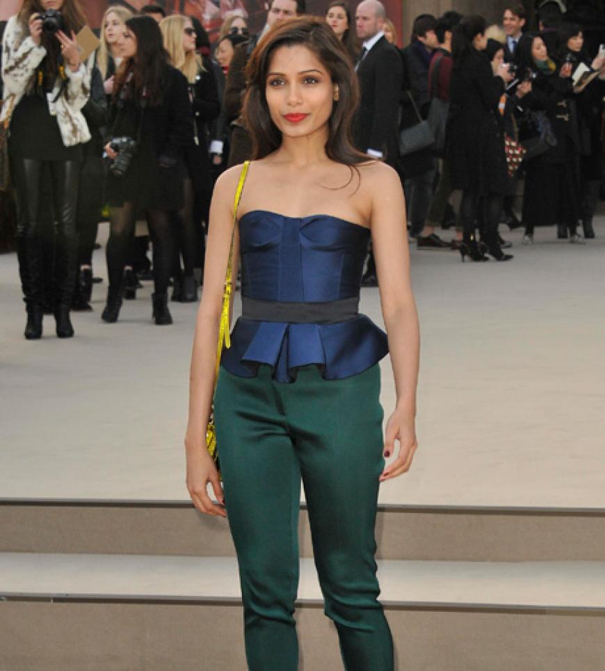 Schauspielerin und Model Freida Pinto