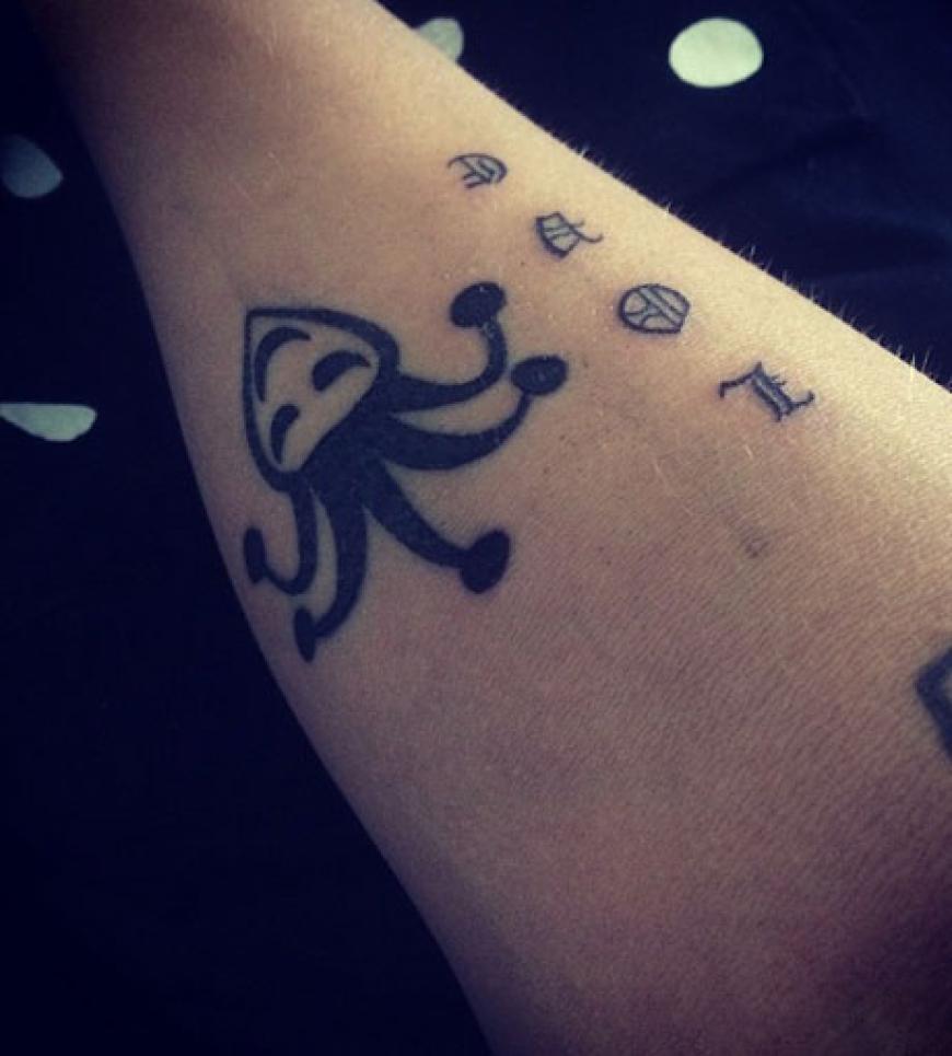 Tattoo Nummer 21 ziert seinen Unterarm - ein Harlequin-Kopf.´ Doch das soll längst nicht das letzte sein. Justin Bieber mutiert zum Gesamtkunstwerk