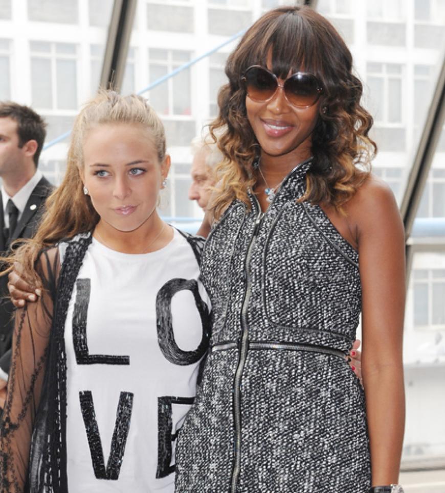 Naomi Campbell und Chloe Green businessman Philip Green'sdaughter
