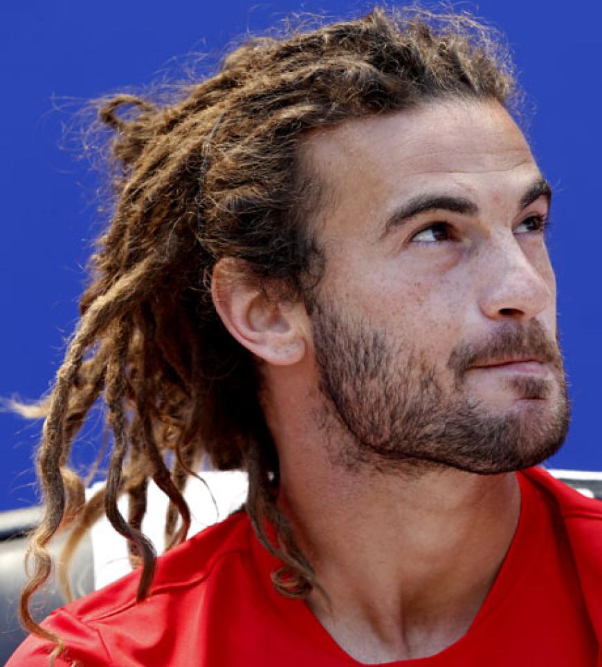 Cool! Kyle Beckerman (USA) mit Dreadlocks