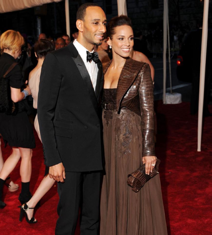 Alicia Keys mit Ehemann Swizz Beatz