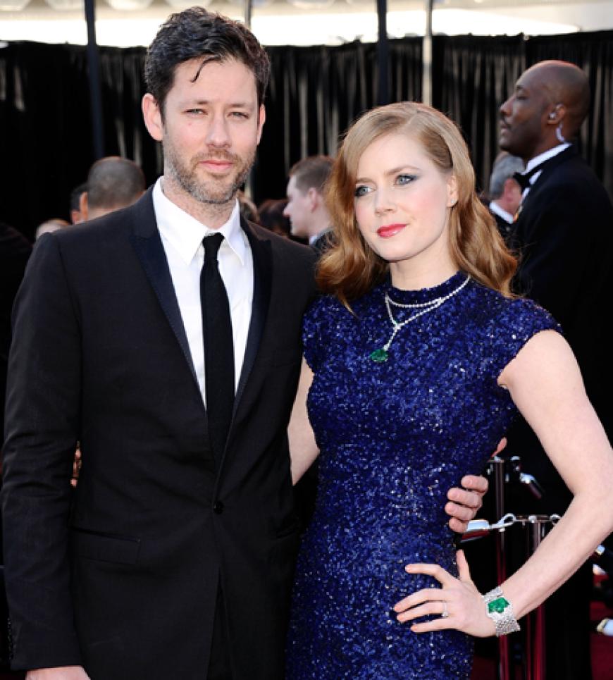 Amy Adams mit ihrem Partner Darren Legallo