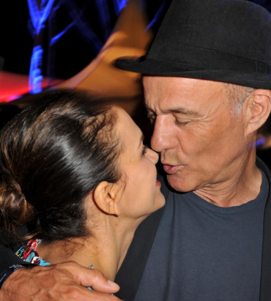 Die Zwei haben sich lieb: Heiner Lauterbach und seine Frau Viktoria