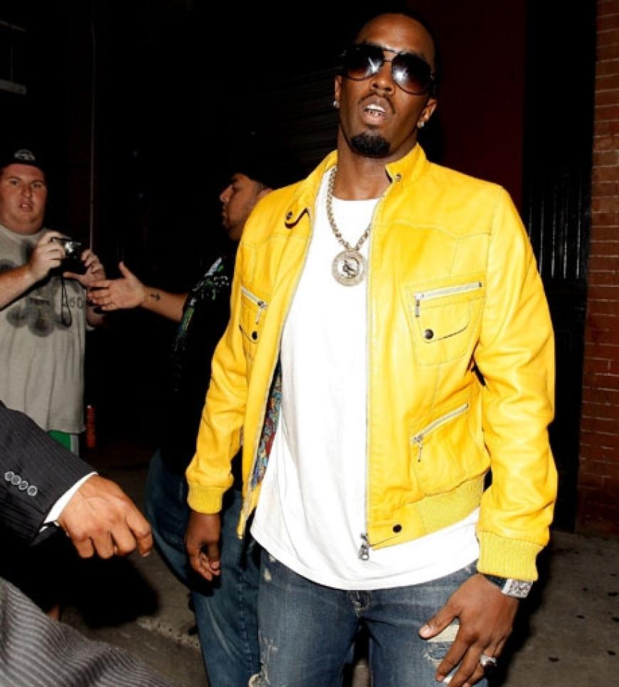 Rapper P. Diddy gab sich gewohnt lässig