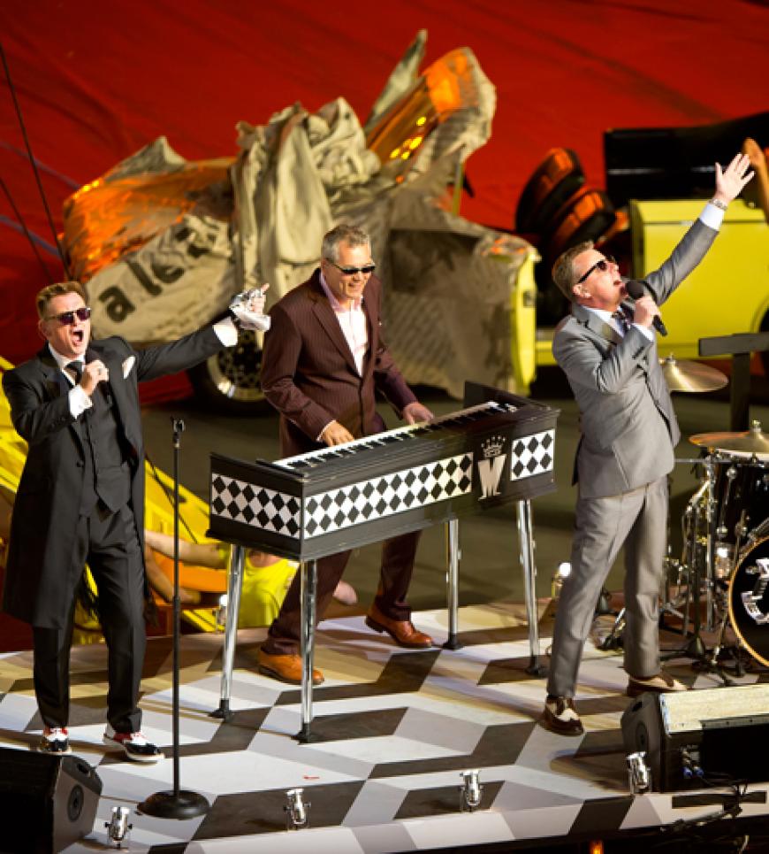 Am Sonntagabend, 12. August, gingen mit einer spektakulären Feier die Olympischen Spiele in London zu Ende. Auch die 80er-Ska-Band