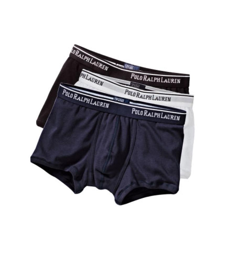 Für den Freund: Boxer Briefs Dreierpack von Ralph Lauren, ca. 150 Euro