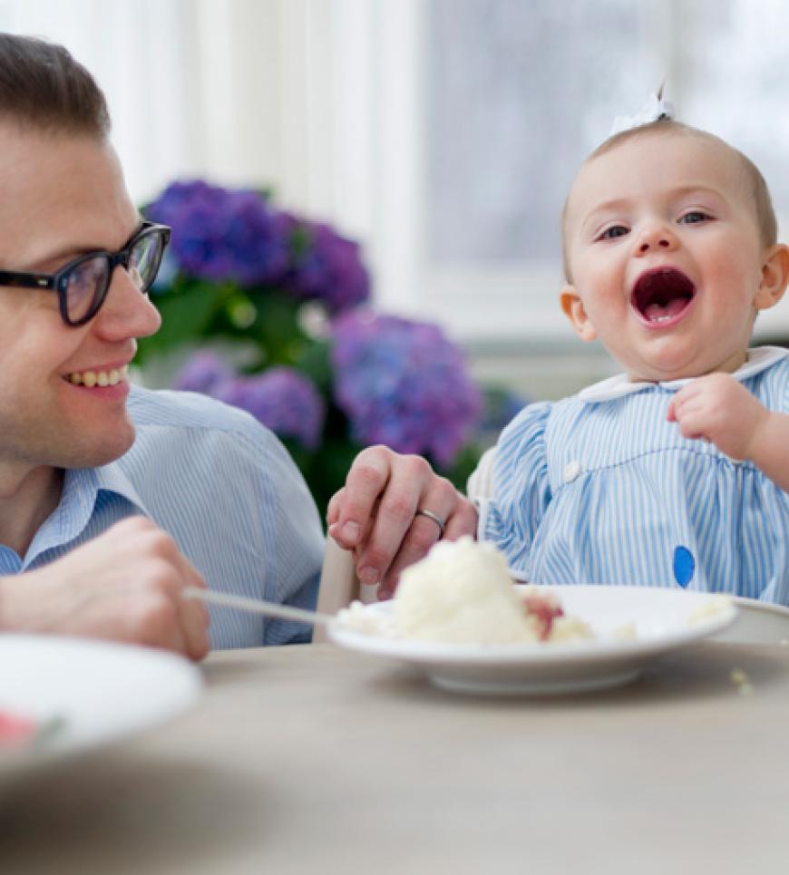 und dann mit Papa Daniel