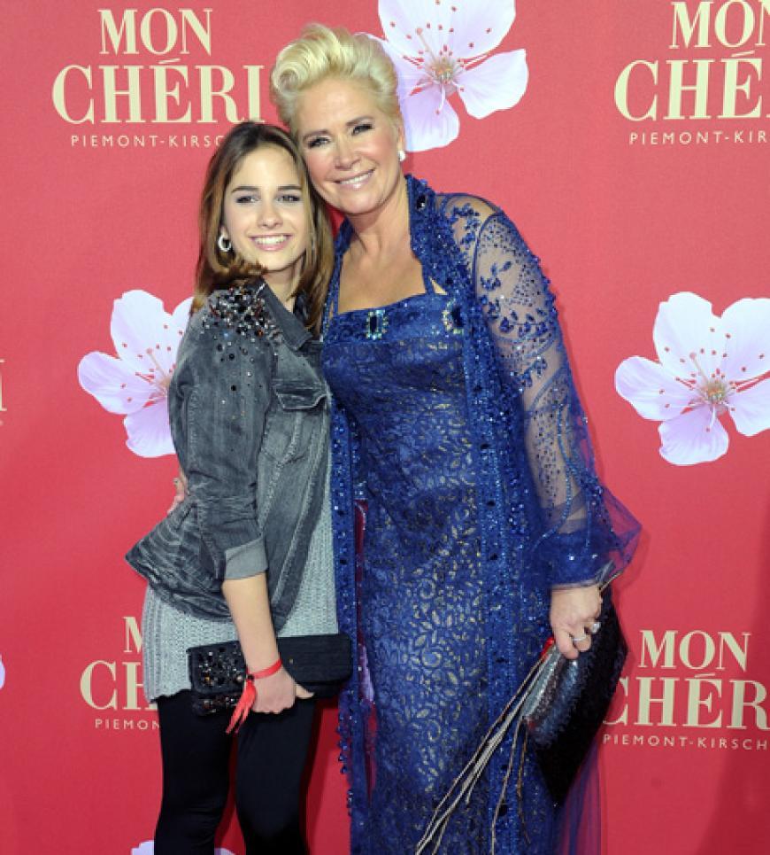 Claudia Effenberg und ihre Tochter Luzia