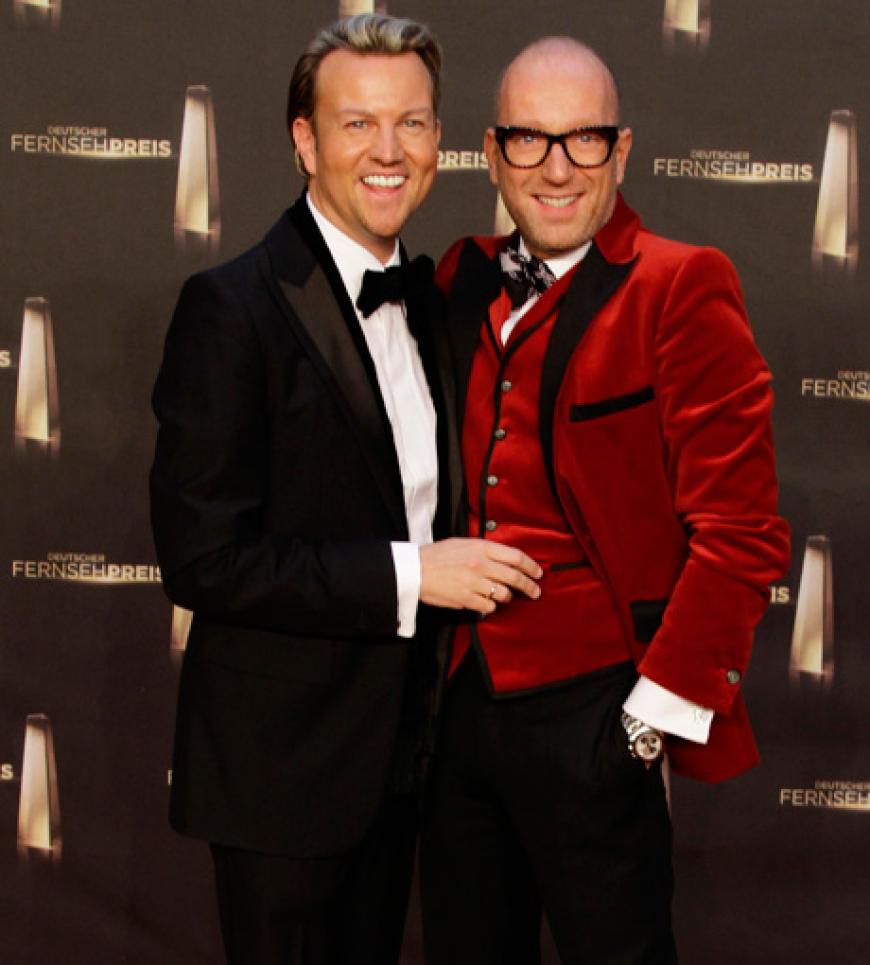 Thomas (re.) und sein Partner Sandro Rath