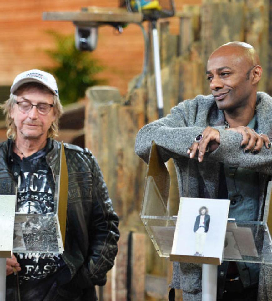 Martin Semmelrogge und Percival Duke