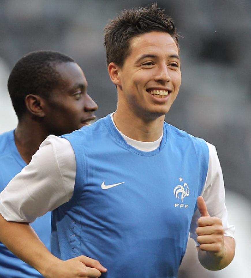 Der französische Nationalspieler Samir Nasri mag es sportlich ...