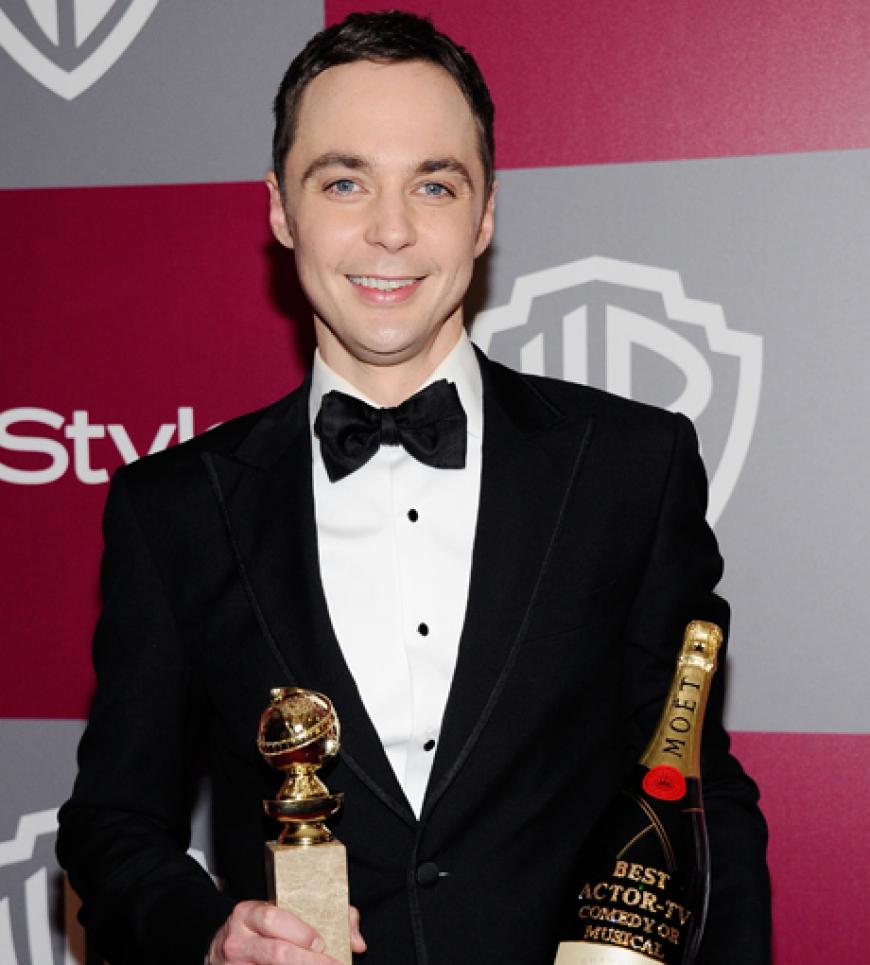 Prost: Jim Parsons hatte noch Einiges vor in der Nacht