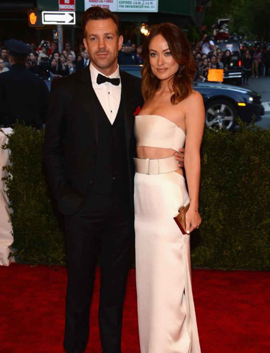 Olivia Wilde mit ihrem Verlobten Jason Sudeikis