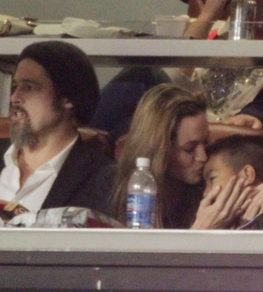 Brad und Angelina 2010 beim