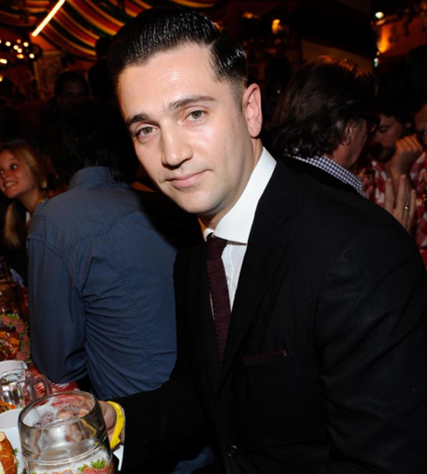 Huch, was macht der denn da? Amy Winehouses Ex-Freund Reg Traviss kam auch zur Wiesn