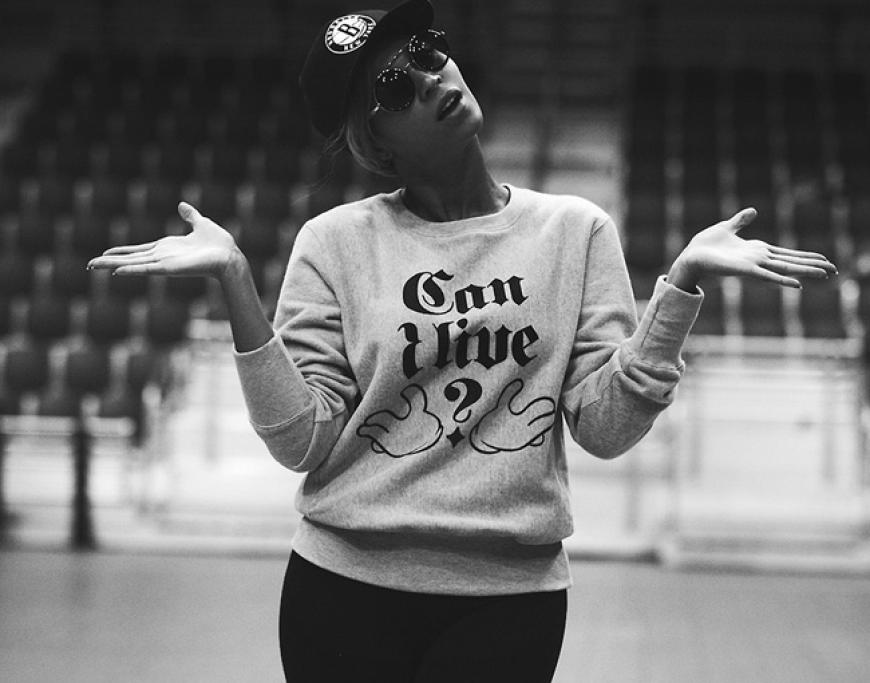 Beyoncé Knowles probt für ihre Show beim großen Superbowl-Finale Anfang März 2013