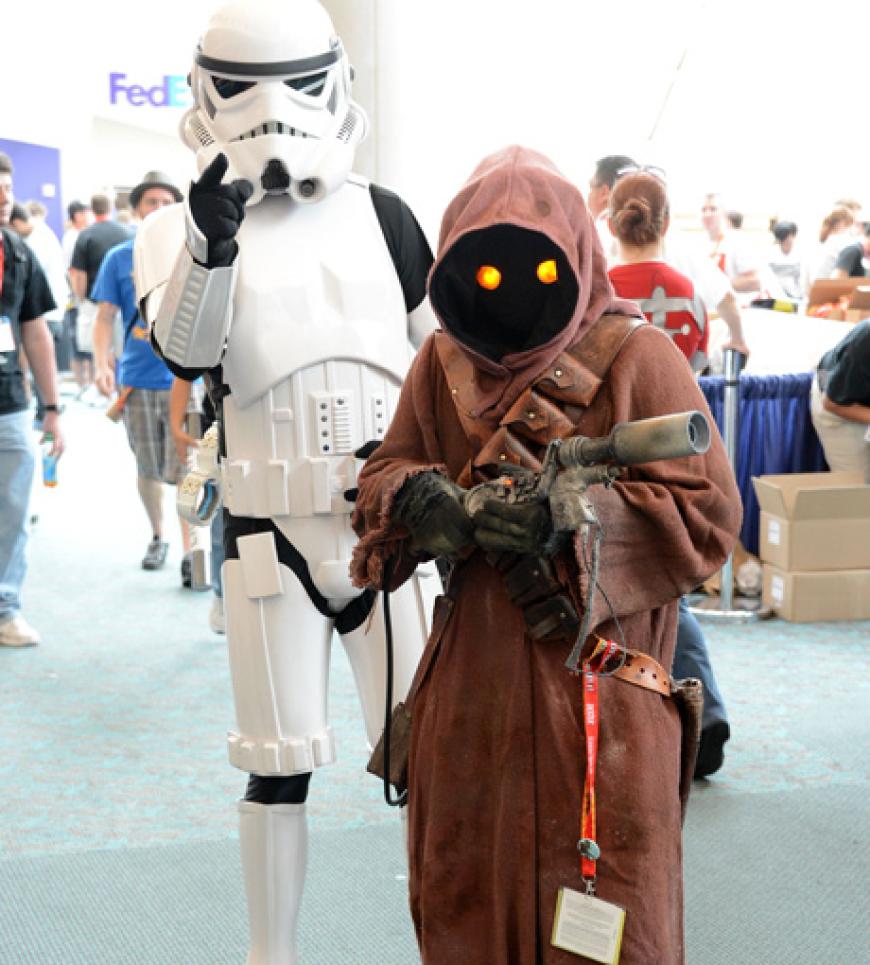 Comic Fans auf der Comic Con in San Diego