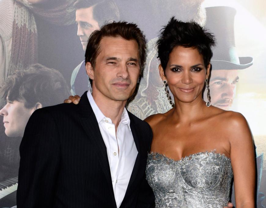 Halle Berry und ihr Liebster Olivier Martinez posierten für die Kameras...