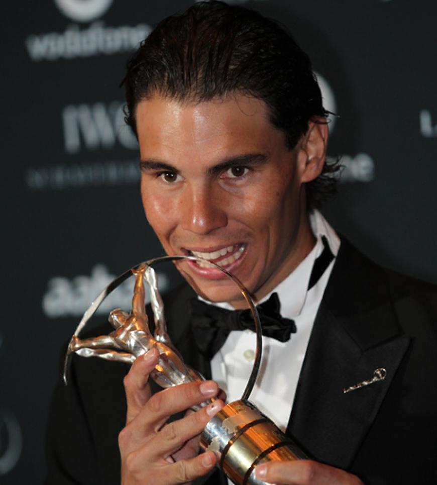 Gratulation! Rafael Nadal wurde zum Welt-Sportler des Jahres geehrt