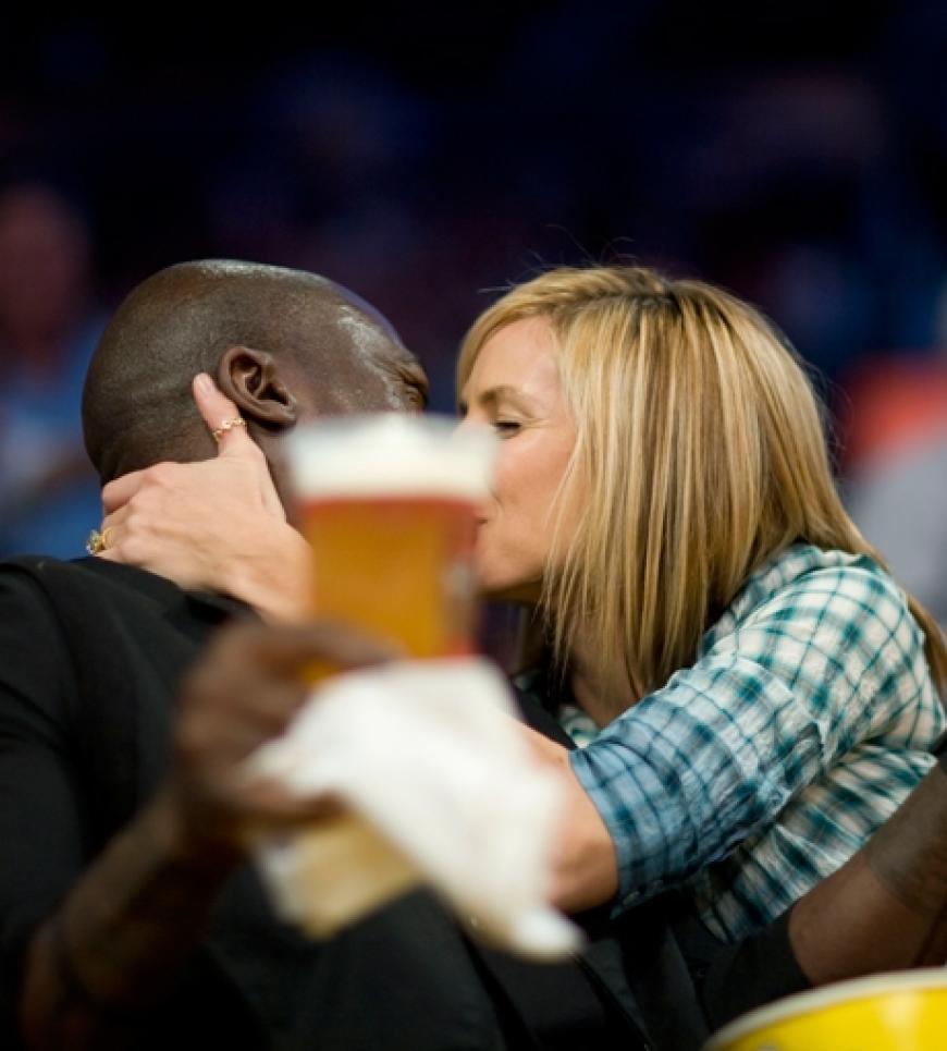 Leider versperrt das Bier etwas die Sicht...