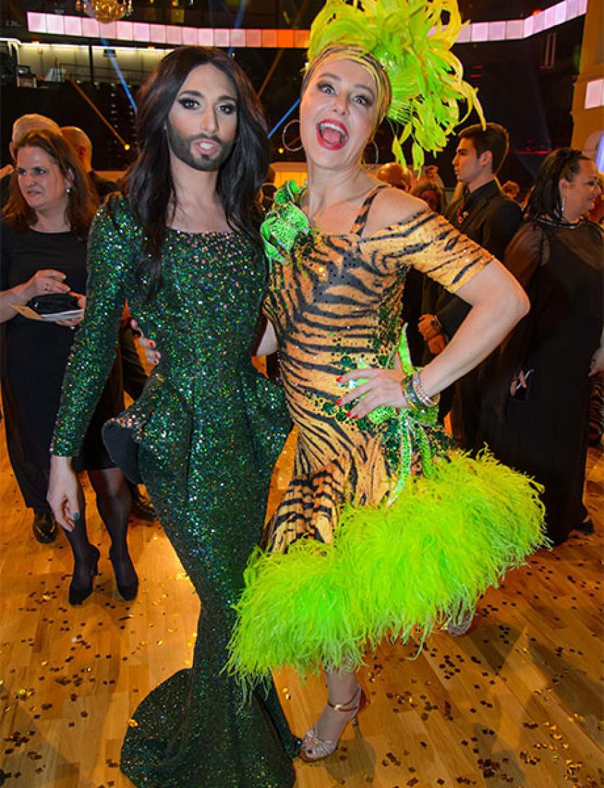 Seit 2011 tritt Tom Neuwirth als extravaganter Travestiekünstler in der Figur der Conchita Wurst auf