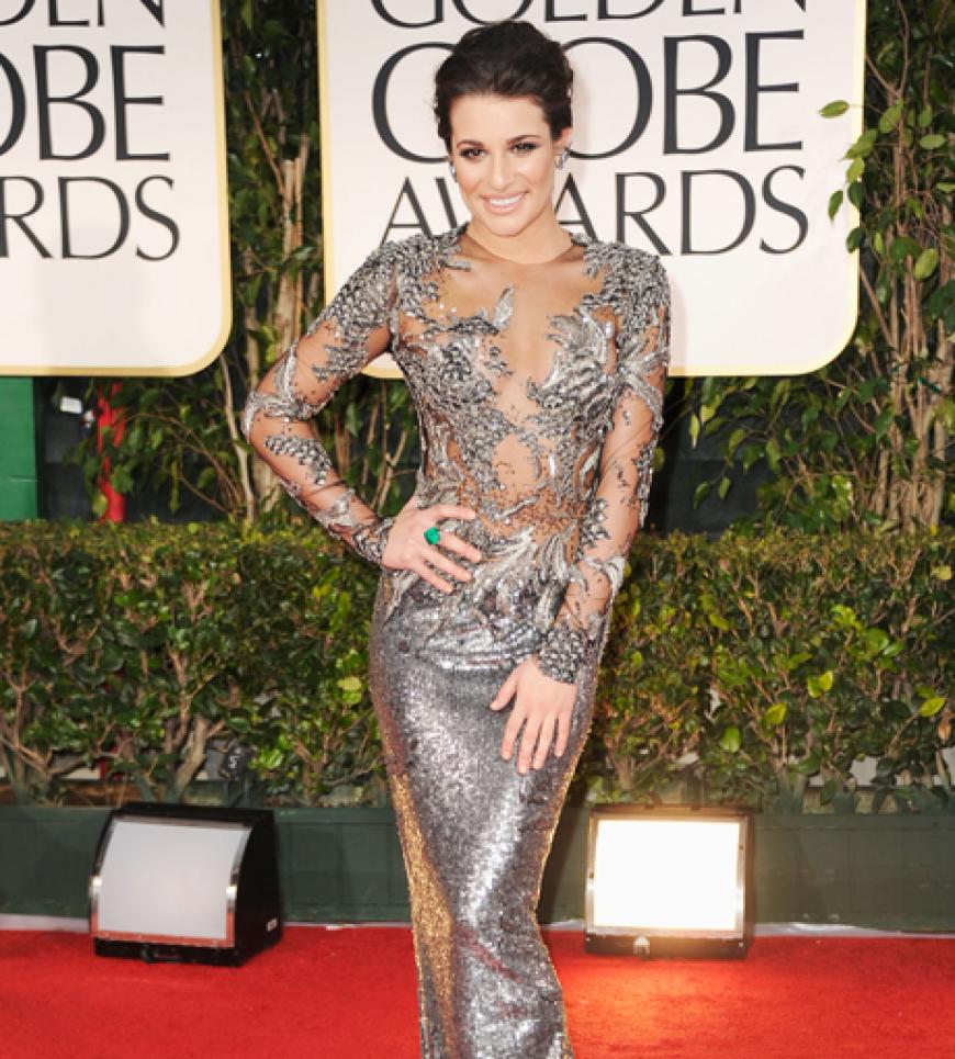 Hatte den Durchblick: Schauspielerin Lea Michele
