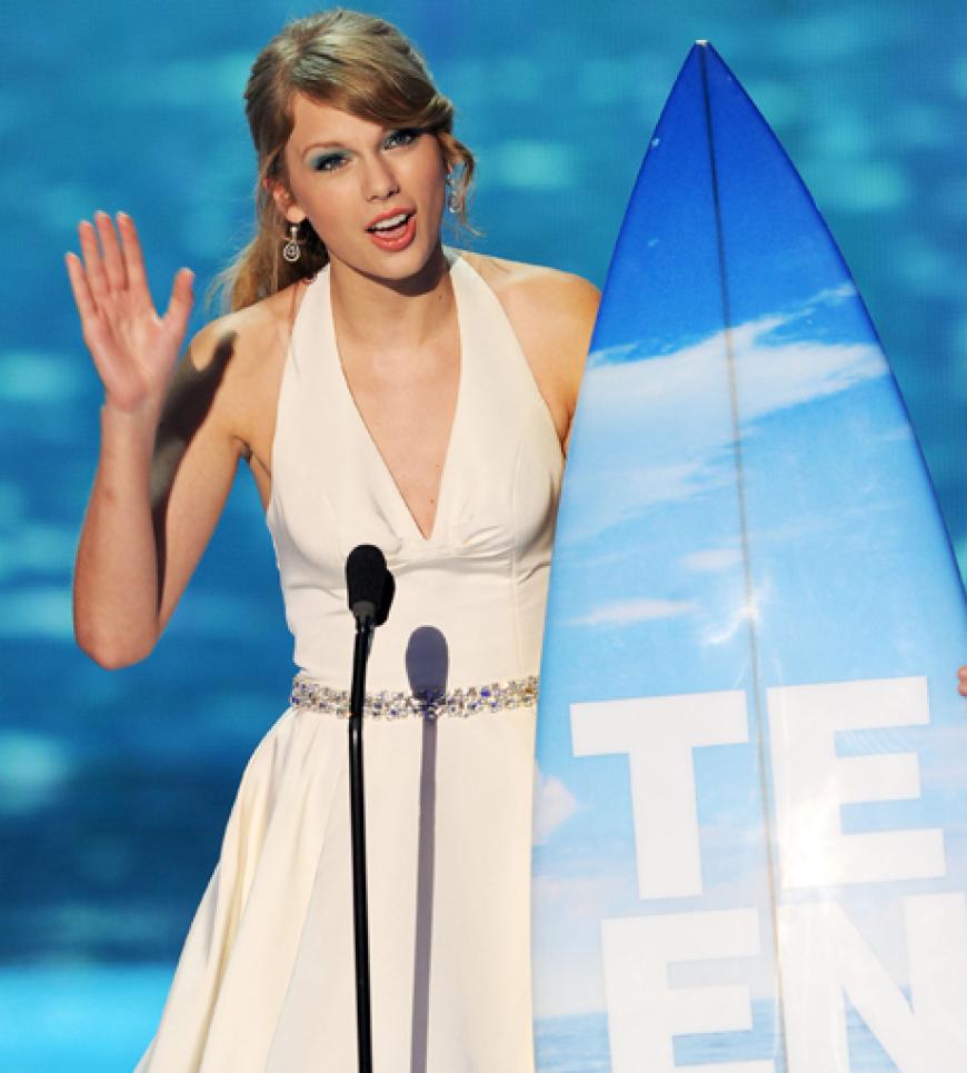 Abräumerin: Country-Star Taylor Swift wurde in folgenden Kategorien geehrt: