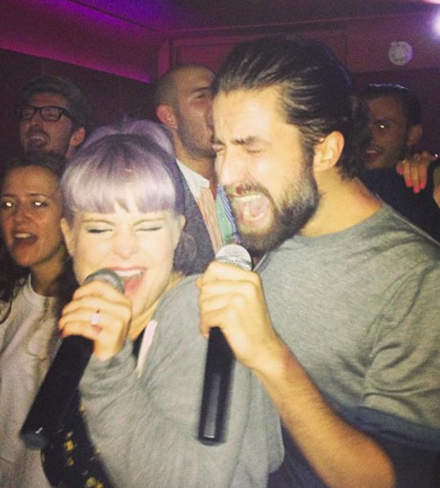 Kelly Osbourne vergnügte sich nach der Show beim Karaoke mit Jack Guinness