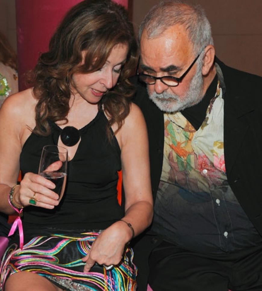 Vicky Leandros und Starfriseur Udo Walz bei